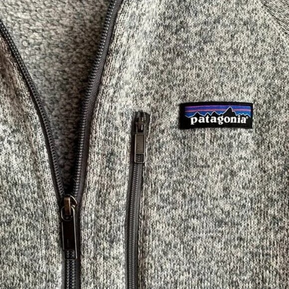 Patagonia Sz S Men's Better Sweater Jacket in Dark Grey Size Small - Picture 11 of 16